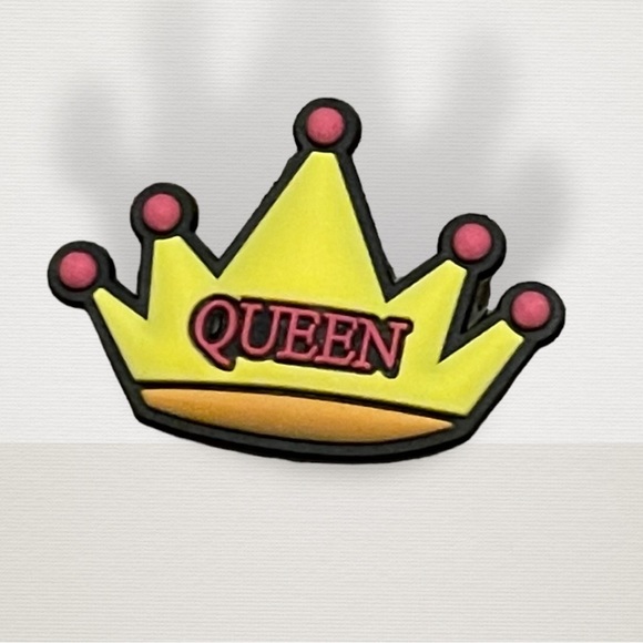 Accessories - Queen Crown Crocs Charm -‎ 50% OFF WHEN YOU BUNDLE 3 OR MORE CHARMS
